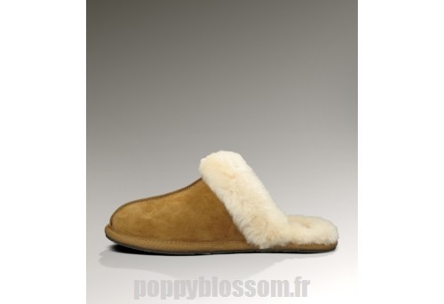 Cozy Ugg-344 Scuffette II chataignier chaussons